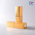 Cheap gold essential oil bottle storage gift box custom logo packaging